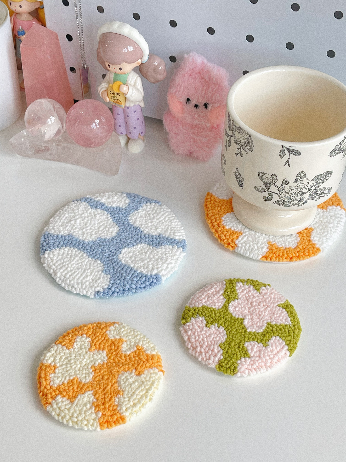 cloud mug rug ⊹