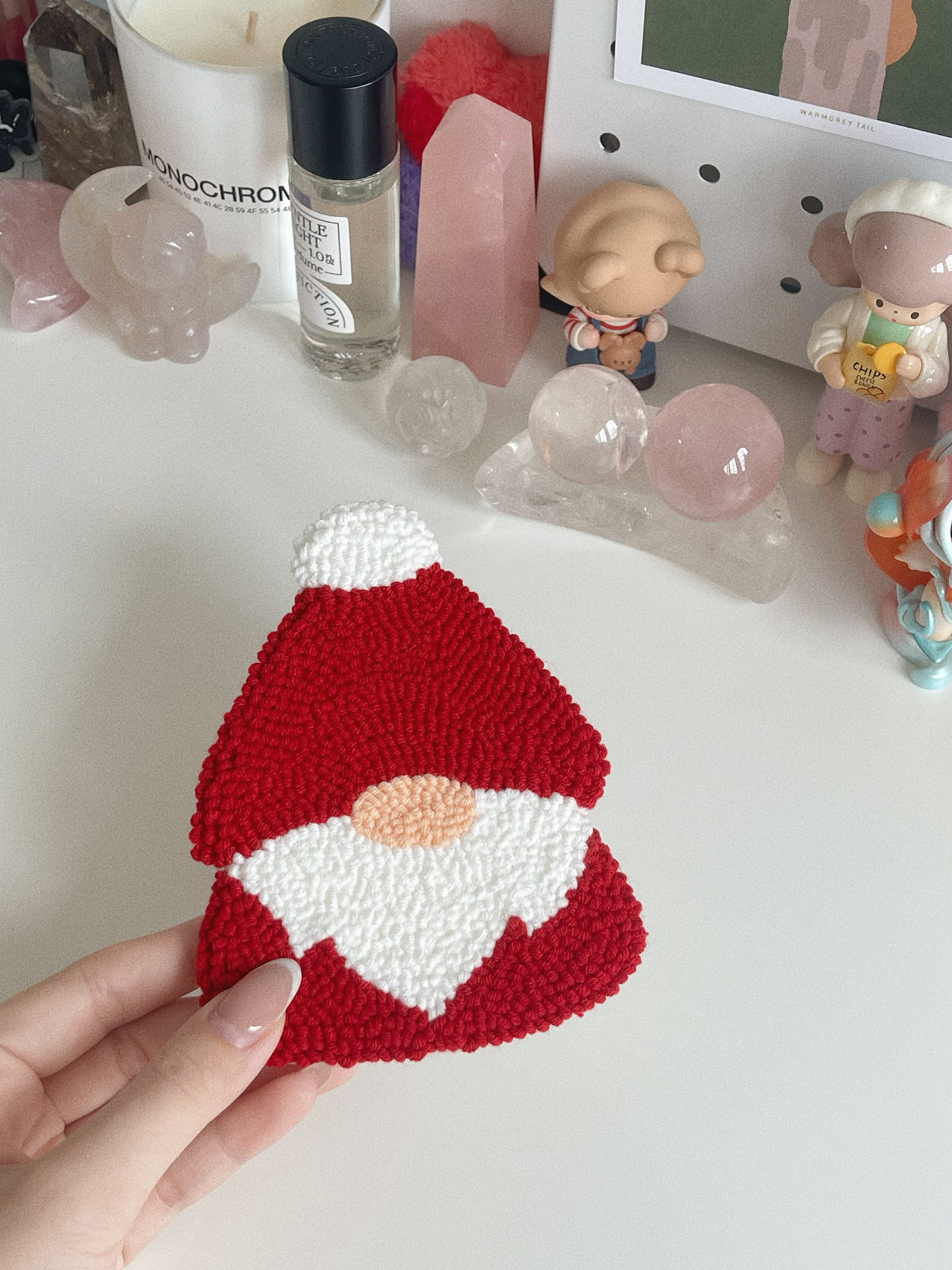 gnome mug rug ⊹