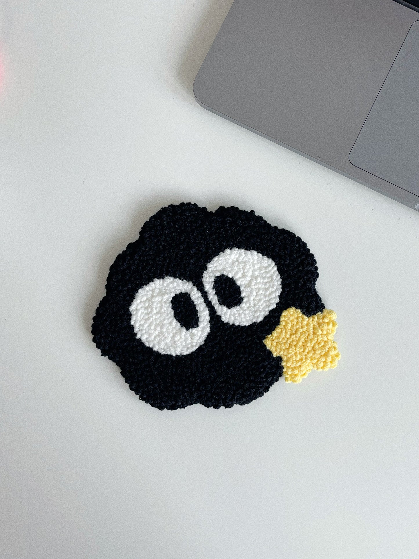totoro | susuwatari mug rug ⊹