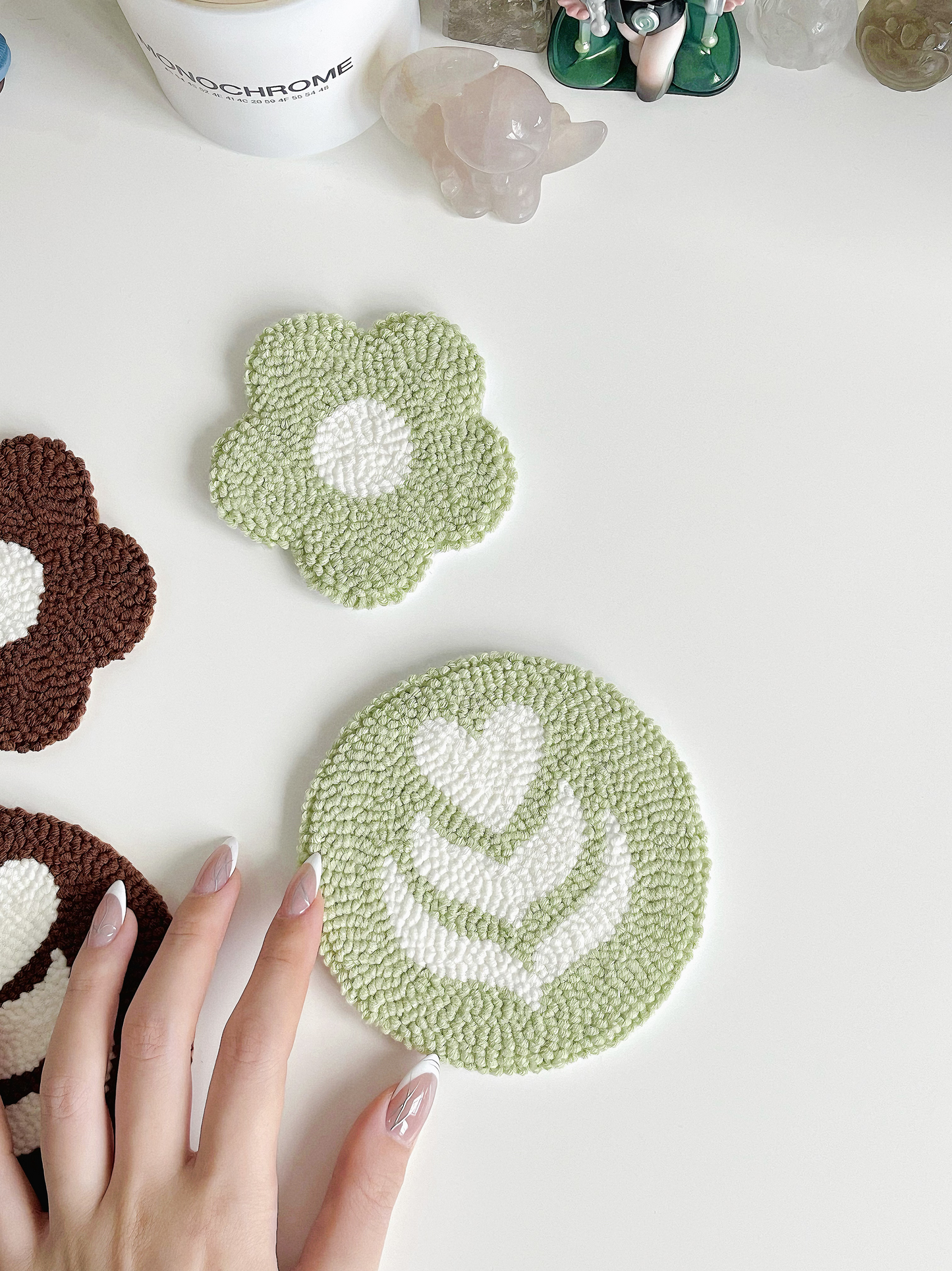 matcha latte mug rug ⊹