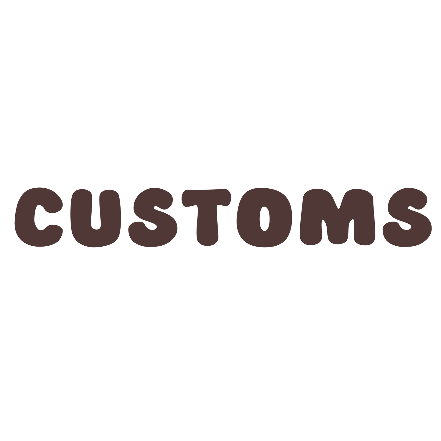 custom mug rug ⊹