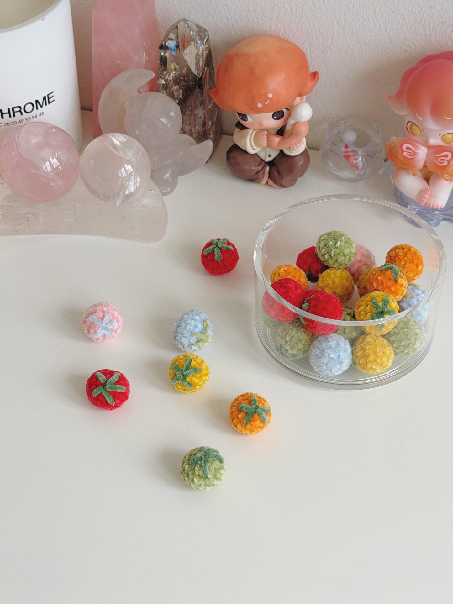 mini tomato charms ⋆˙⟡