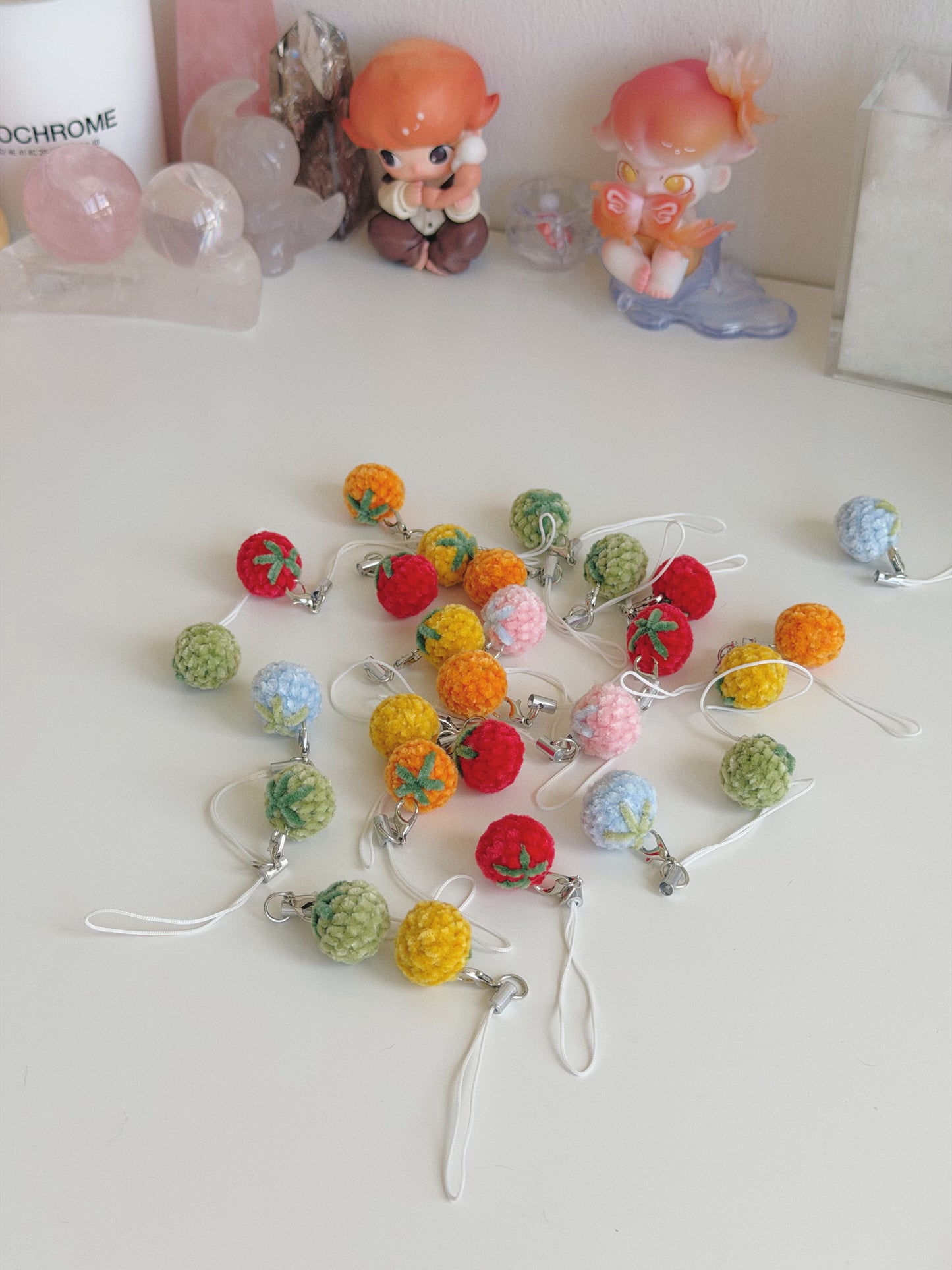 mini tomato charms ⋆˙⟡