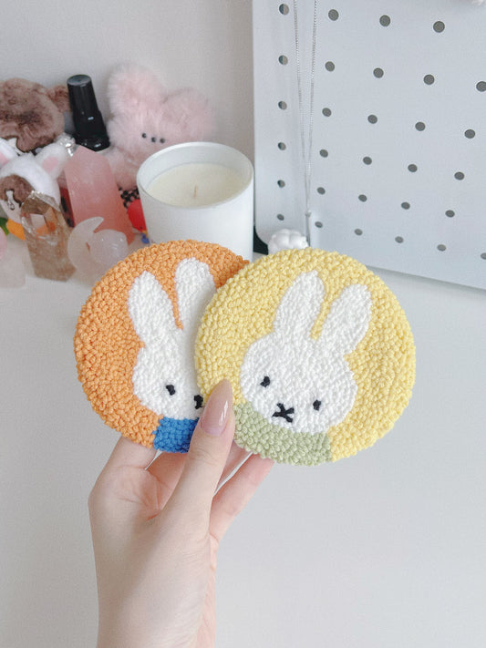 miffy mug rug ⊹