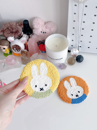 miffy mug rug ⊹