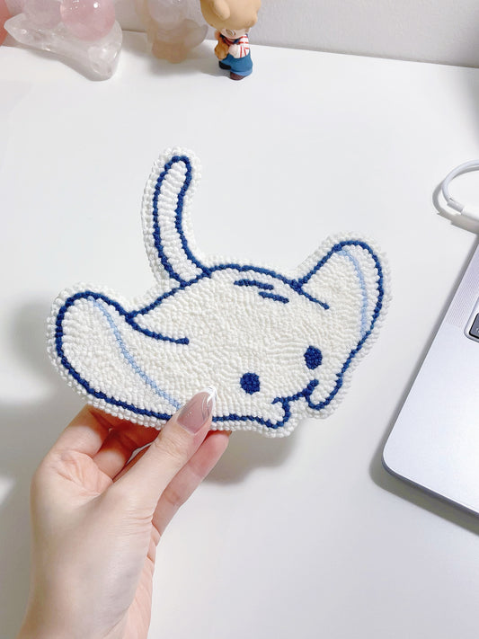 manta ray mug rug ⊹