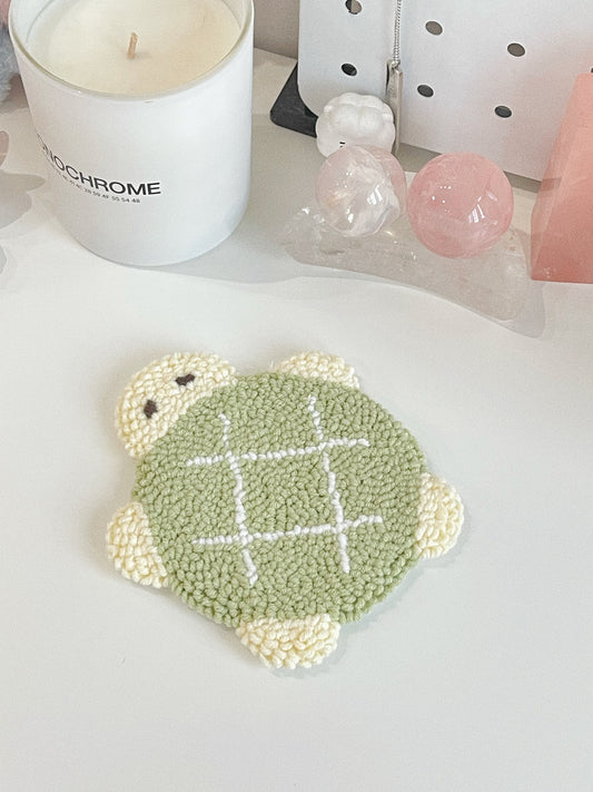 turtle mug rug ⊹