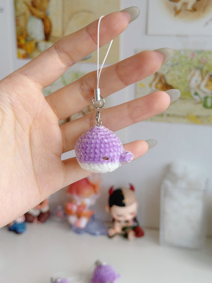 mini bora whale charms ⋆˙⟡