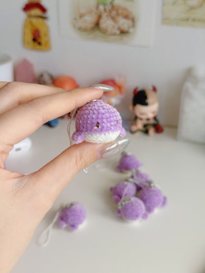 mini bora whale charms ⋆˙⟡