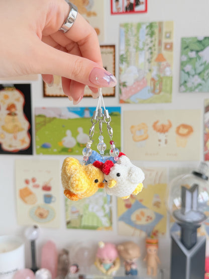 stardew valley chicken charms ⋆˙⟡