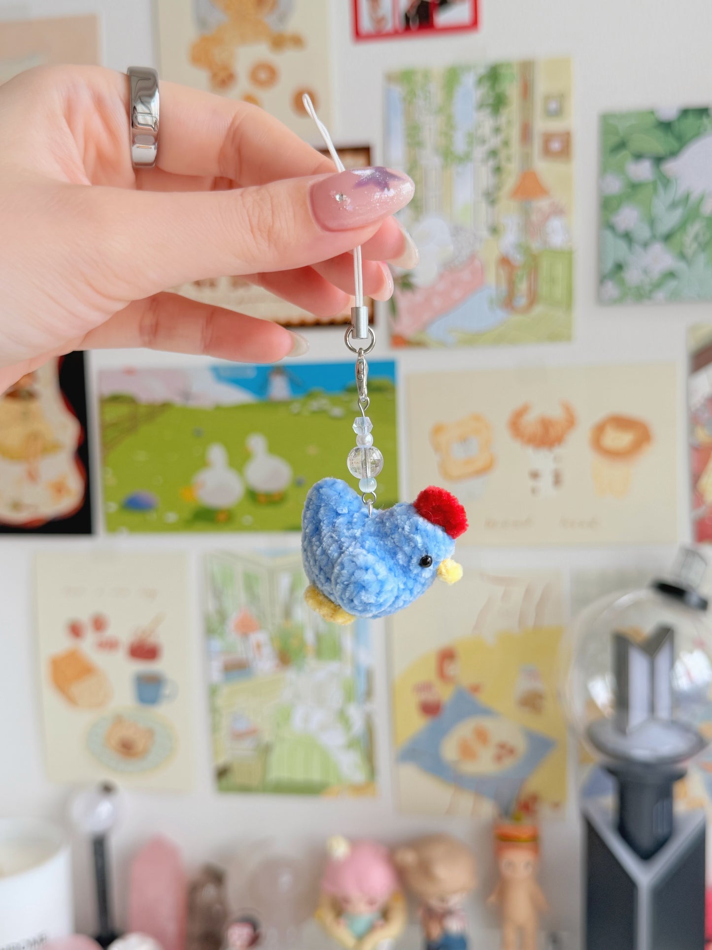 stardew valley chicken charms ⋆˙⟡