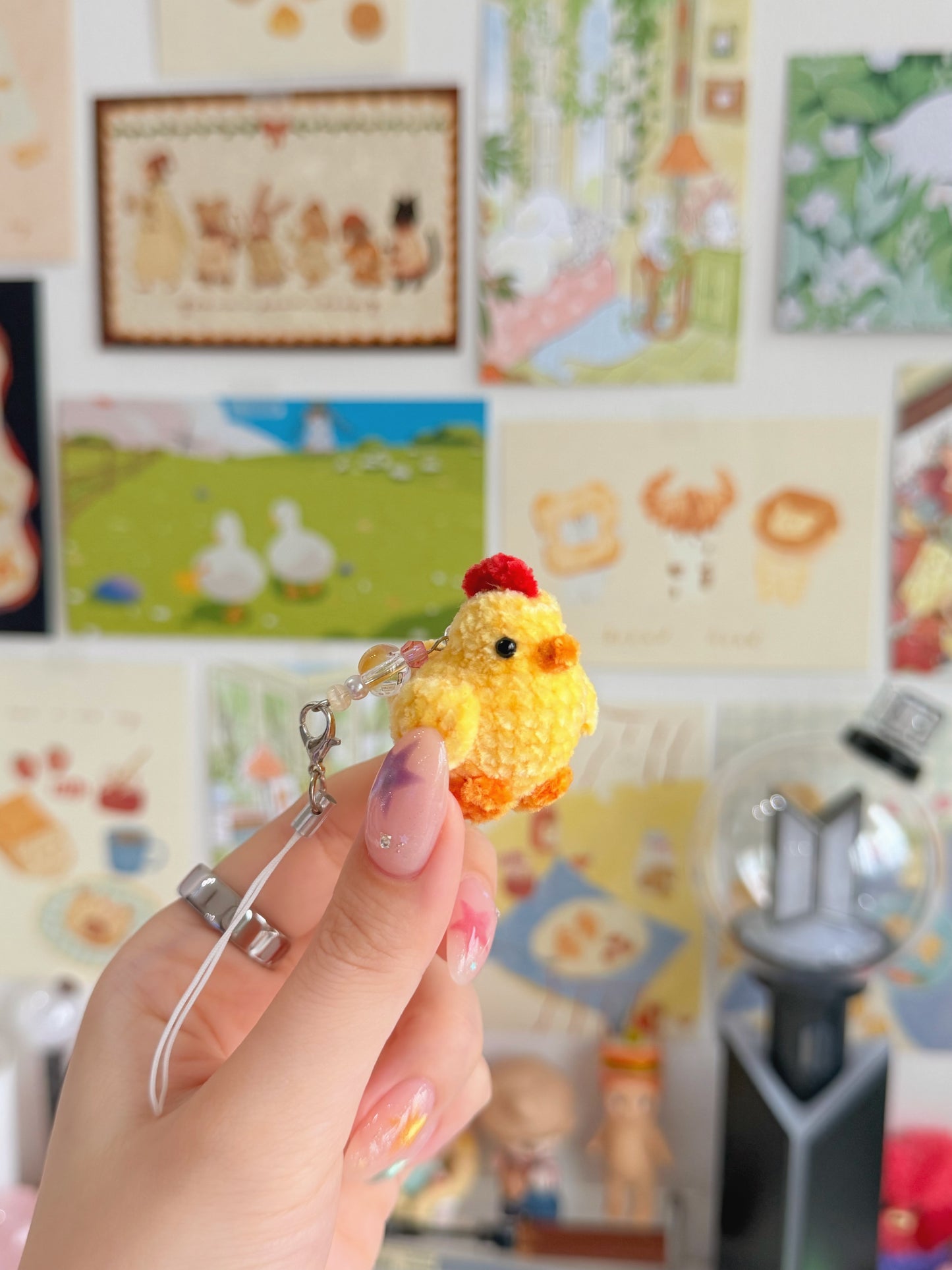 stardew valley chicken charms ⋆˙⟡