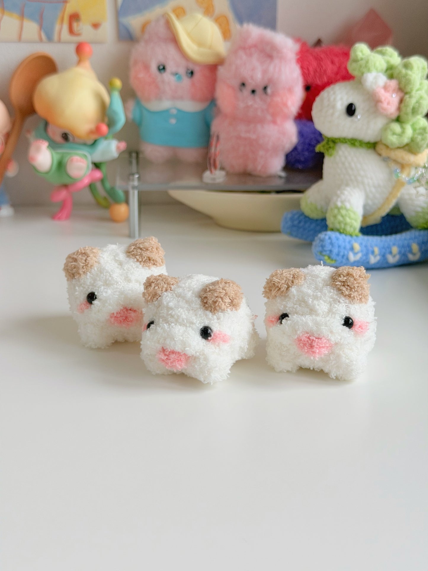 crochet poro plushie ⋆˙⟡