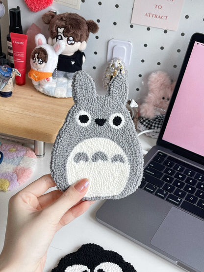 totoro | susuwatari mug rug ⊹