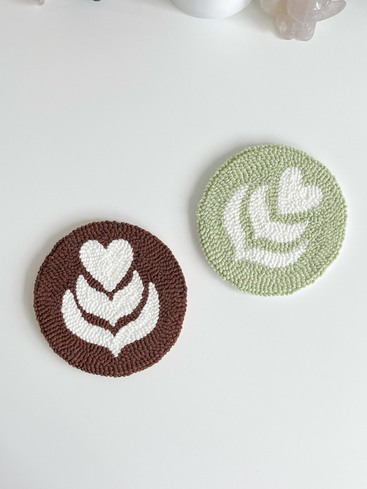 matcha latte mug rug ⊹