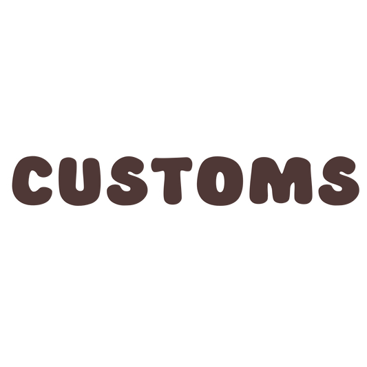 custom mug rug ⊹