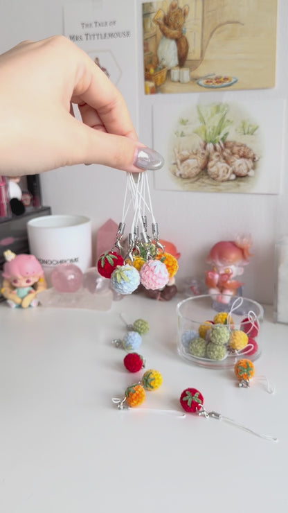 mini tomato charms ⋆˙⟡