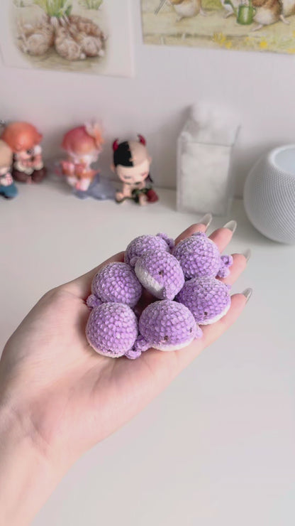 mini bora whale charms ⋆˙⟡