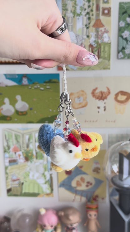 stardew valley chicken charms ⋆˙⟡